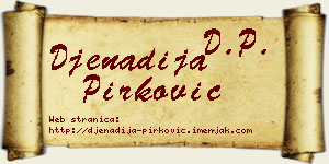 Đenadija Pirković vizit kartica
